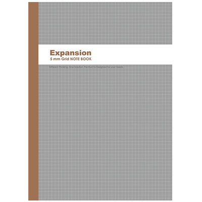 美加美 FD1101 A4 5mm方格平裝筆記 5本 /包