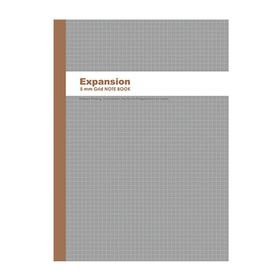 美加美 FD1102 16K 5mm方格平裝筆記 5本 /包