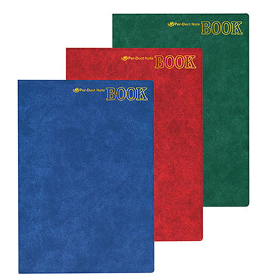 美加美 C2118 18K膠皮筆記(藍紅綠) 5本 / 包