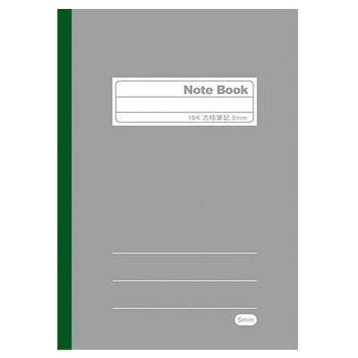美加美 FA2030 N-Colours 18K方格筆記 5mm 5本 /包