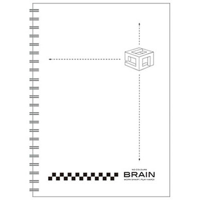 美加美 AW3048 50K空白筆記-白 3本 /包