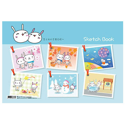 美加美 AR5506 麻糬兔8K圖畫本-四季 3本/包