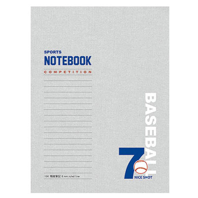 美加美 AF1085 16K平裝筆記-棒球7 10本 /包