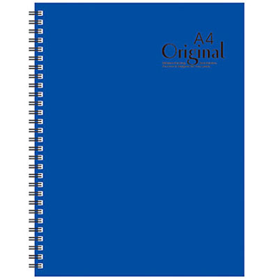 美加美 AD3101 13K原色膠圈筆記(藍) 3本 / 包