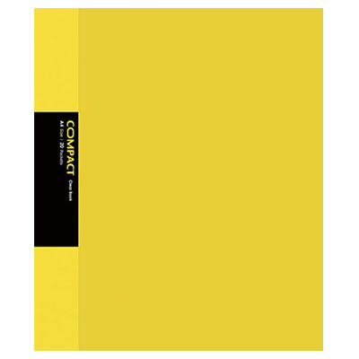 美加美 AO2053 COMPACT 20入資料簿-黃 /個