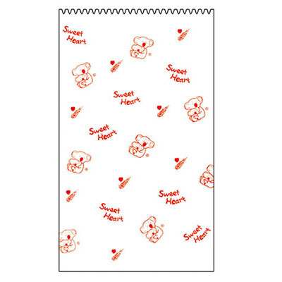 美加美 N155 卡片用桃心書袋(909特小) 100入/ 包