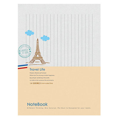 美加美 AD4118 16K 直格筆記-鐵塔 10本 /包