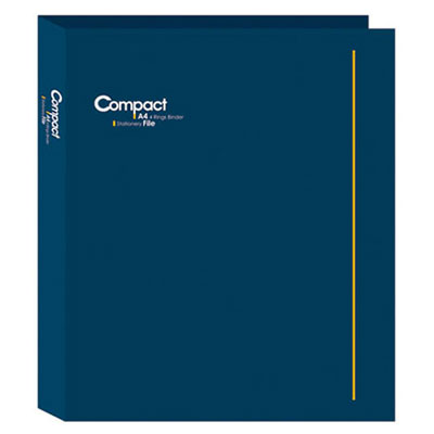 美加美 AO2075 COMPACT A4 4孔夾-藍 /個