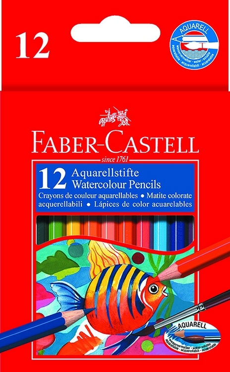 {振昌文具}德國輝柏  水性色鉛筆12色環保裝 (短型) / 盒  (114461)