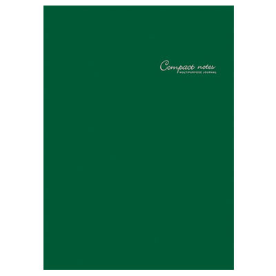 美加美 AO3034 12K膠皮筆記-綠 3本 /包