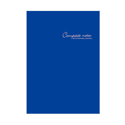 美加美 AO3054 100K膠皮筆記-藍 3本 /包