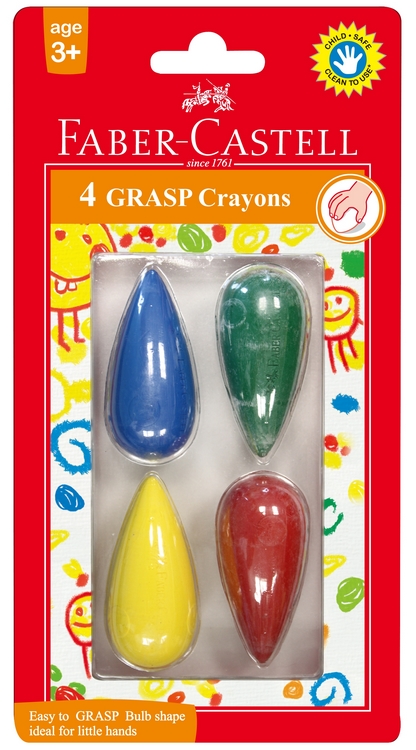 {振昌文具}德國輝柏  學齡水滴無毒蠟筆 / 盒  (120405)