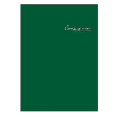 美加美 AO3040 36K膠皮筆記-綠 3本 /包