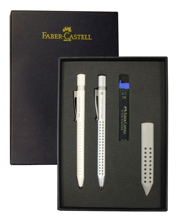 德國輝柏  領行員禮盒組(原子筆/鉛筆0.7mm+2B自動鉛筆芯+橡皮擦)   (E0001)