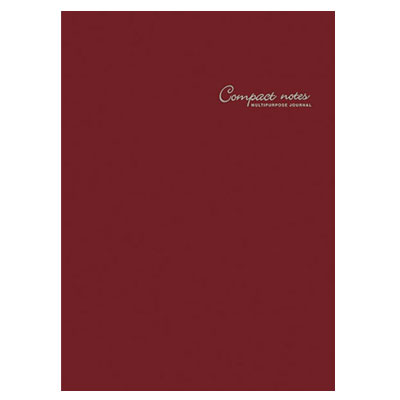 美加美 AO3039 36K膠皮筆記-紅 3本 /包