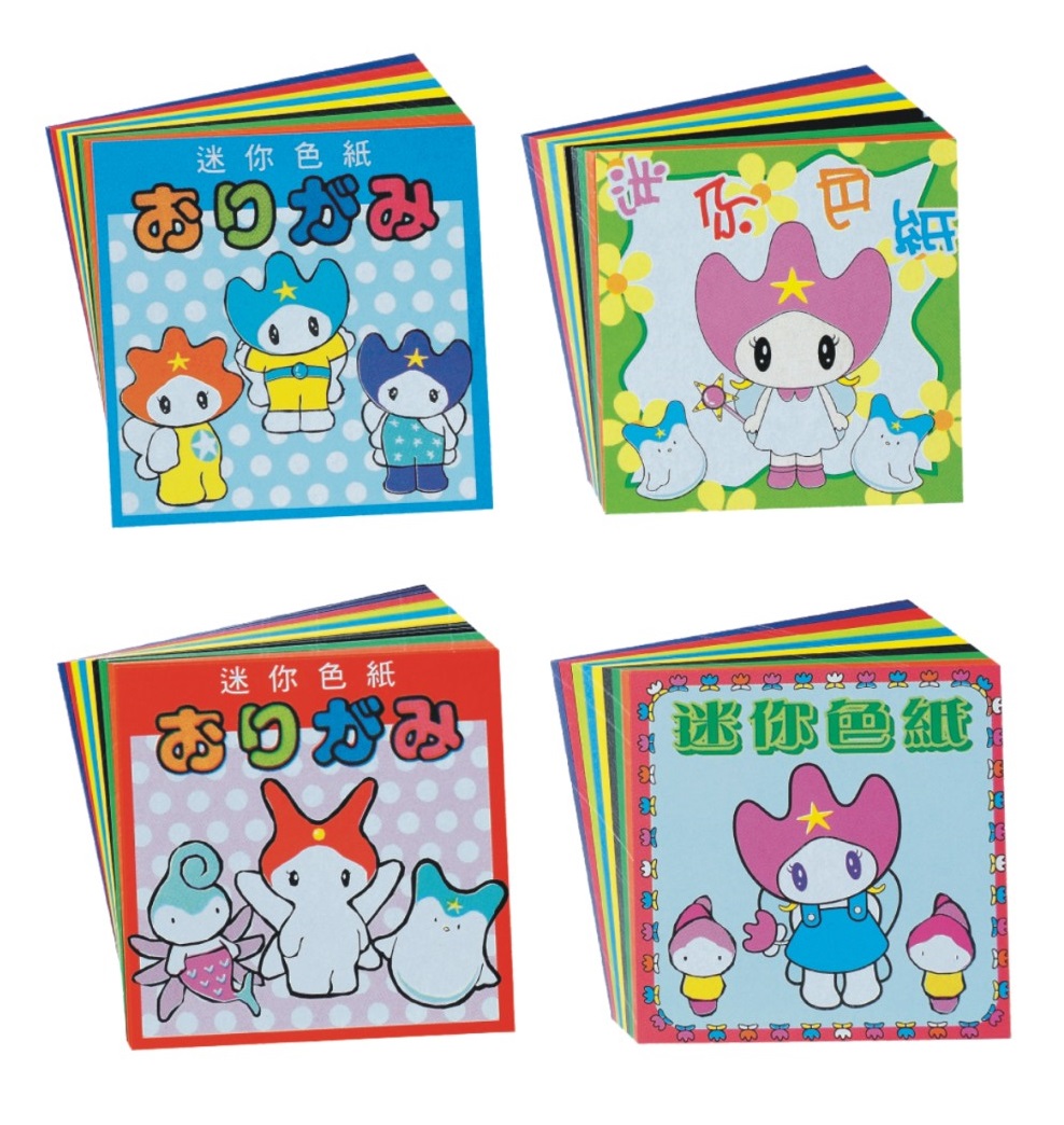 【天燕】台灣製 迷你色紙 36只 / 包(圖案隨機出貨)