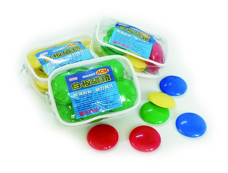 {振昌文具}【雷鳥】LT-33151  4公分白板磁鐵(18顆) / 盒