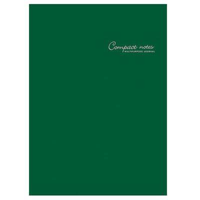 美加美 AO3038 25K膠皮筆記-綠 3本 /包