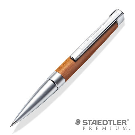 施德樓 PREMIUM Lignum木紋系列自動筆-洋李木 9PM421 0.7/0.9mm / 支