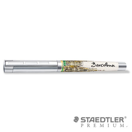 施德樓 PREMIUM Corium Urbes 城市系列鋼筆 - 巴塞隆納 9PU107 F尖 / 支