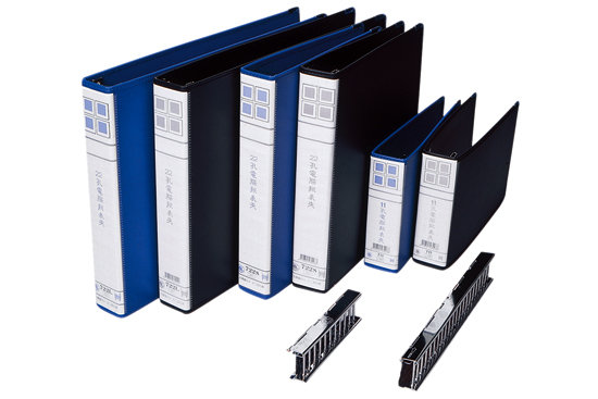 鼎盛 722S-80行-22孔電腦鐵夾 6本/箱