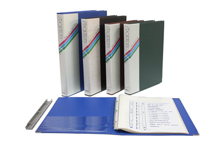 鼎盛 609-F-B4專利三孔資料夾 6本/箱