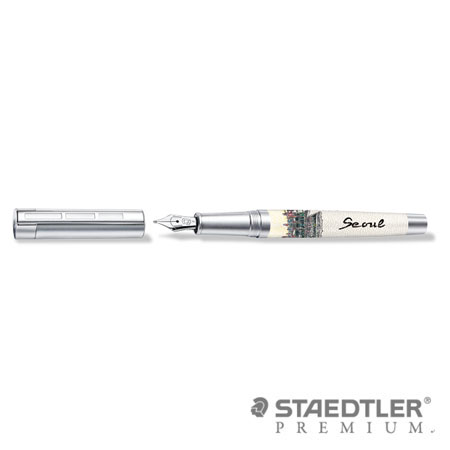 施德樓 PREMIUM Corium Urbes 城市系列鋼筆 - 首爾 9PU158 F尖 / 支