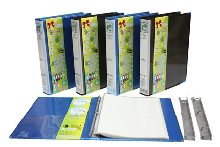 鼎盛 H668-60入-專利圓弧三孔夾 6本/箱