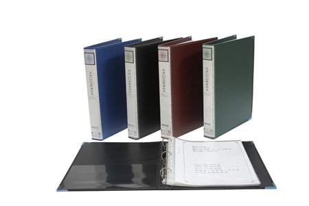 鼎盛 732-F-A4三孔無耳圓型資料夾 6本/箱