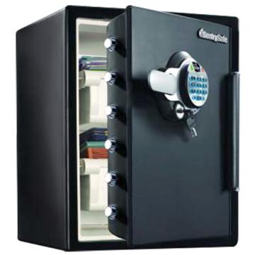 {振昌文具}【請先來電洽詢庫存】【台灣金庫王】 指紋辨識及電子式密碼鎖防火防水金庫（大）SFW205BXC /  個