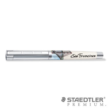 施德樓 PREMIUM Corium Urbes 城市系列鋼筆 - 舊金山 9PU127 F/M尖 / 支