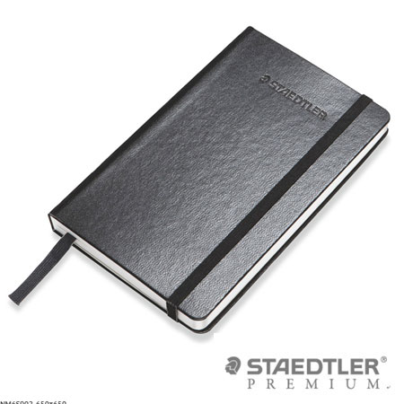 施德樓 PREMIUM 系列筆記本(黑)9PNM6B-9空白A6 / 本