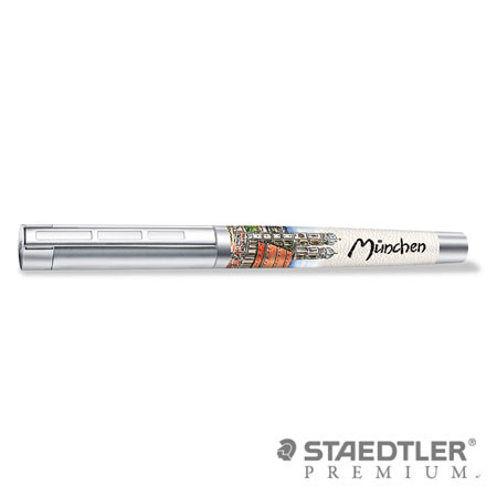 施德樓 PREMIUM Corium Urbes 城市系列鋼筆 - 慕尼黑 9PU109 F尖 / 支