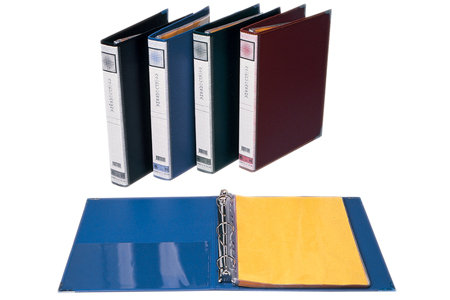 鼎盛 731-F-A4三孔有耳圓型資料夾 6本/箱