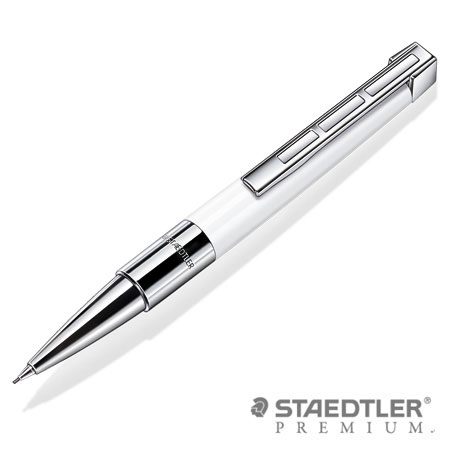 施德樓 PREMIUM RESINA 系列自動筆 9PB410 0.7 / 0.9mm(白桿) / 支