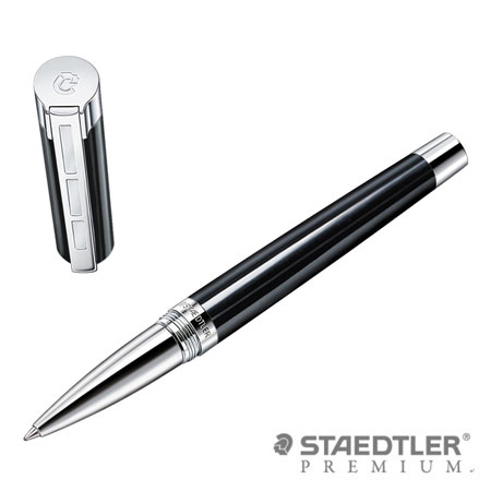 施德樓 PREMIUM RESINA 系列鋼珠筆 9PB219M-9(黑桿) / 支