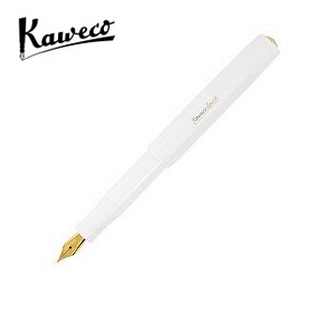 德國 KAWECO CLASSIC Sport 系列鋼筆 0.7mm 白色 F尖  4250278600082 /支