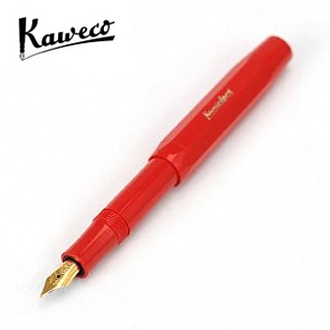 德國 KAWECO CLASSIC Sport 系列鋼筆 0.7mm 火紅 F尖  4250278611514 /支
