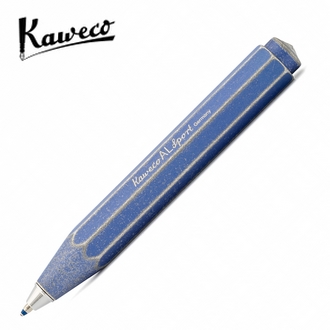 缺貨中 德國 KAWECO AL Sport Stonewashed 系列原子筆 1.0mm 藍色 4250278608484 /支