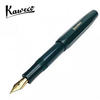 【預購，請先來電洽詢庫存】德國 KAWECO CLASSIC Sport 系列鋼筆 0.7mm 綠色 F尖  4250278604936 /支