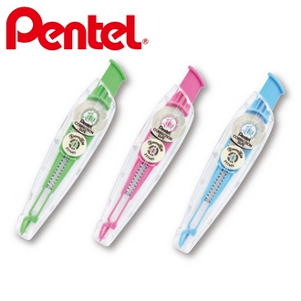 {振昌文具}【Pentel飛龍】ZTT605 按壓式修正帶（免換內帶） 24個/盒