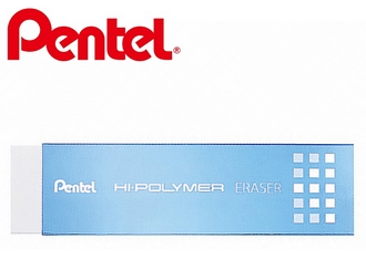 {振昌文具}【Pentel飛龍】EZEE02 薄型環保橡皮擦  36個/盒