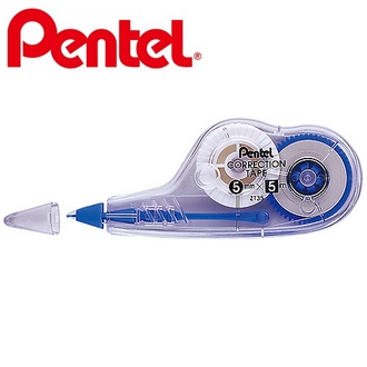 {振昌文具}【Pentel飛龍】ZT35  拋棄式修正帶 12個/盒