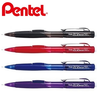 {振昌文具}【Pentel飛龍】PD275T  Twist-Erase CLiCK側壓自動鉛筆  0.5mm  12支/盒