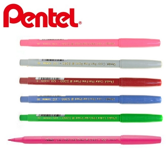 {振昌文具}【Pentel飛龍】S360-T 彩色筆 單色 12支/盒