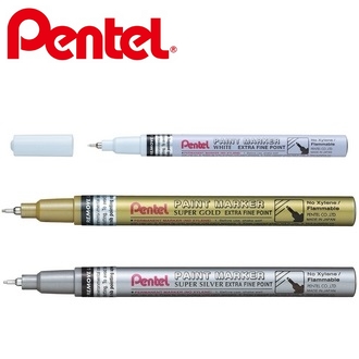 {振昌文具}【Pentel飛龍】MFP10 油漆筆 極細字  0.6mm  /支