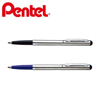 {振昌文具}【Pentel飛龍】R460MG Rolling Writer不鏽鋼鋼珠筆(筆蓋式) 0.6mm  12支 /盒