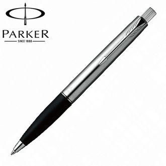 【派克 PARKER】(請先來電詢問存貨)威雅系列 雲峰鋼桿白夾 原子筆 P0034580 /支