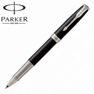 【派克 PARKER】(請先來電詢問存貨)卓爾系列 麗黑白夾 鋼珠筆 P1950795 /支