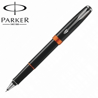 【派克 PARKER】(請先來電詢問存貨)商籟系列 麗黑紅環白夾 鋼珠筆 P1930656 /支